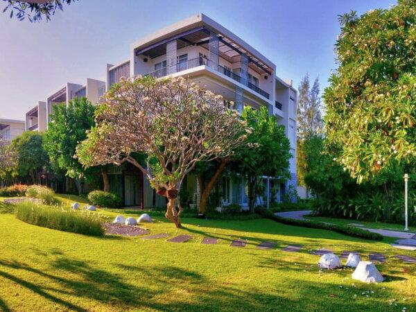 green apartment