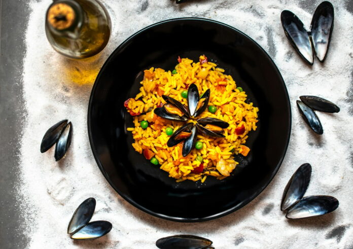 Paella de verduras